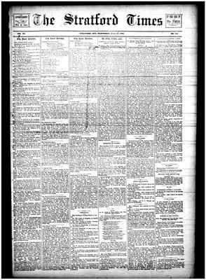 Stratford Times, 30 Jul 1890