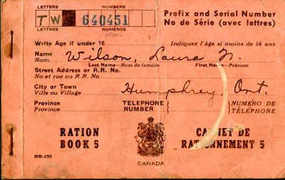 Ration Booklet