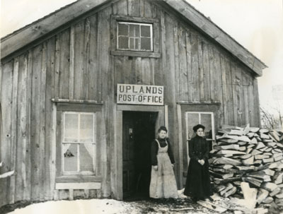 Uplands Post Office, circa 1890