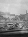 McGirrs Store After a Fire, 1940