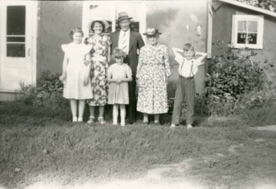 Erven family, circa 1940