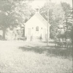 White Church or School building, circa 1930
