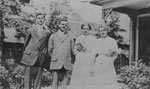 Wedding of Ena Holditch & Edmund Steen, 1912