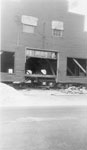 Garage Moved Back for the Building of Stevenson's Hardware, Front View, South River, circa 1950.
