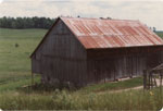 Dan Schneider Jr.'s Barn, circa 1980.