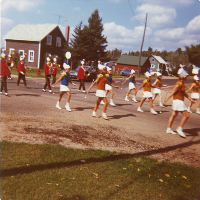 Sundridge Bugle Band, South River Agricultural Society Fall Fair Parade, circa 1984