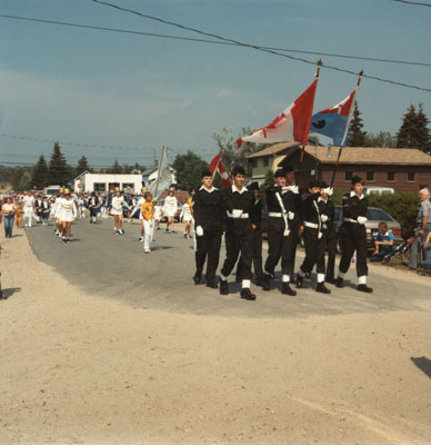 Sundridge Lions Bugle Band, South River Agricultural Society Fall Fair, 1984
