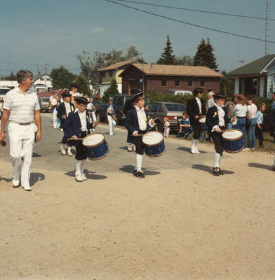 Drummers in Fall Fair Parade, South River Agricultural Society Fall Fair, 1984