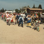 Children Dressed in Costumes, South River Agricultural Society Fall Fair Parade, 1984