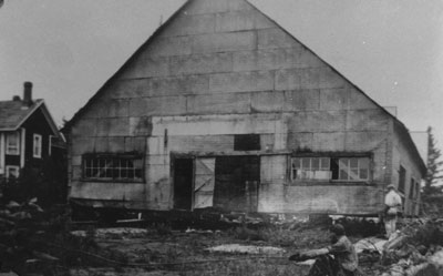 Shortland Building Rear Cleaned-Up, circa 1949