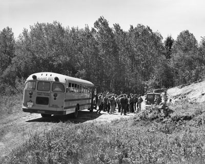 South River Children Plant Trees, May 20th, 1964