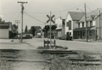 Railroad Crossing in Front of South River's Main Street, 1981