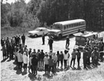 Timber Management Forester, A. Wynia, Thanks School Children From South River For Their Tree Planting Efforts, May 20, 1964