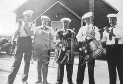 Orange Lodge Band Lines up for South River Parade