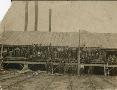 Group of Workers, South River Lumber Company, circa 1920
