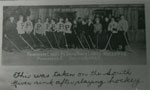 Powasson Ladies vs. South River Ladies, Hockey Game, March 20, 1909