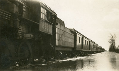 Postcard of a Train