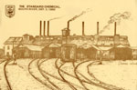 Hand Drawn Postcard of the Standard Chemical Company South River, circa 1900