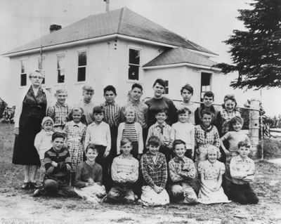 Mrs. A. S. Milligan's Class Photograph, 1957