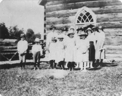 Evangelical United Brethren Church Close-Up