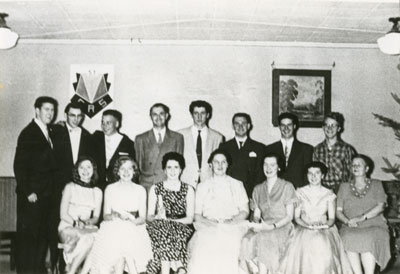 Last Grade 12 in Yellow School, South River, circa 1955