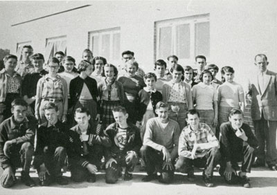 Mr. Proudfoot's South River Public School Grades 7 & 8 Class Photograph, 1956-1957