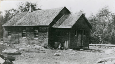 Schoolhouse, School Section #2, Lount Township, circa 1960