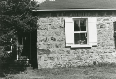 Former Schoolhouse, School Section #1, Machar Township, circa 1970.
