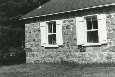 Former Schoolhouse (Side View), School Section #1, Machar Township, circa 1970
