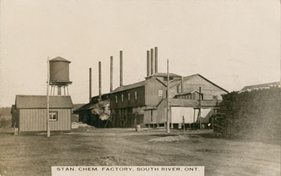 Postcard of Standard Chemical Factory, South River, circa 1920