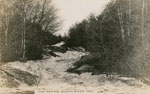 Postcard of the Rapids in the Forest, South River, circa 1920