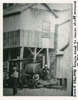 Shuttle Train at the Standard Chemical Company, South River, circa 1920