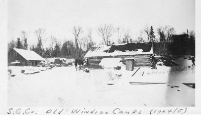 Standard Chemical Company's Old Windigo Camps, 1924