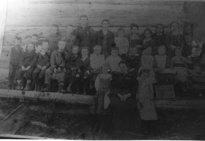 S.S. #1 Lount Class Photograph, circa 1910