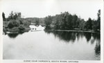 Postcard of a Scene Near Iverson's, South River, circa 1940