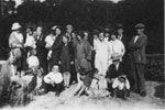 Carroll Family at Eagle Lake, circa 1925