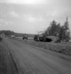 Construction at the Narrows - Bulldozer by the Dirt Road