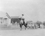 Man on Horse, circa 1940