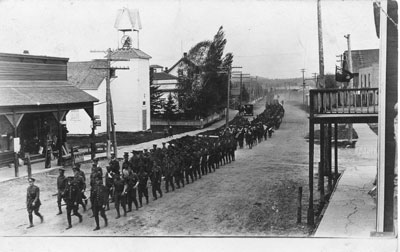 162nd Battalion-Sundridge, Postcard, circa 1915