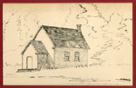 Sketch of Eagle Lake United Church, 1982