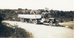 Early Fifth Wheel Used To Haul Lumber For Dahms' Saw Mill, Lount Township, circa 1920