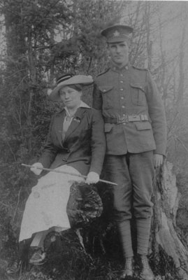 Cottrell Portrait in Forest, circa 1915