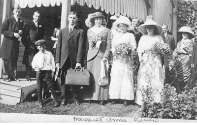 Margret Edgar George Gilchrist Wedding Party