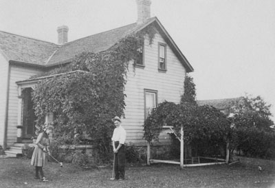 Postcard of the Anglican Rectory, circa 1910