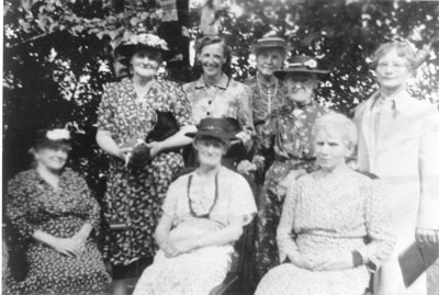 Women's Society at Alexanders, 1935