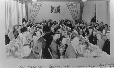 Charter Night, Sundridge Lions, May 19th, 1944
