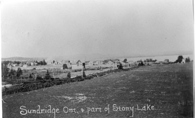 Sundridge and Part of Stony Lake, circa 1916