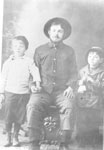 Group Photo of Murray Dunbar, George Quirt & George Massecar, circa 1900