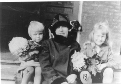 Group Photo of Kate Bryson, Lucy Norrington, & Betty Campbell, circa 1920