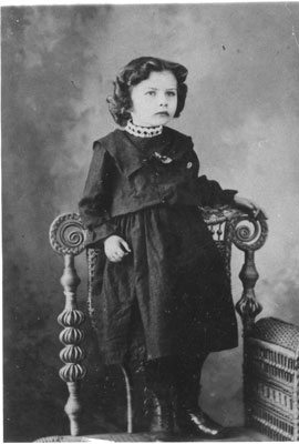 Portrait of Rita Woods, circa 1900